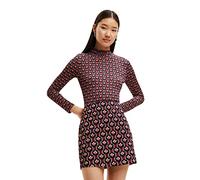 Desigual Body Blusa, Rojo, L para Mujer