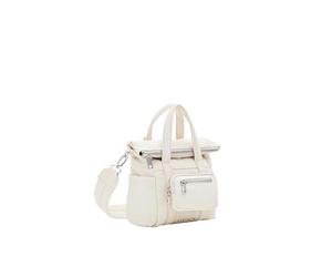 Desigual Bols_Basic MODULAR Accessories - Bolsa de nailon para mujer, color blanco, Blanco