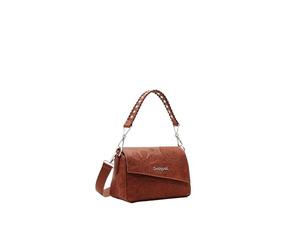 Desigual Bols_Dejavu Phuket Mini, Accessories PU Hand Bag Mujeres, marrón, Talla única