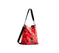 Desigual Bols_Imperial Patch, Bandolera para Mujer, Rojo, Talla única