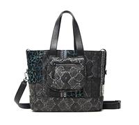 Desigual Bols_Pasadena Tunez, Compra para Mujer, Negro, Einheitsgröße
