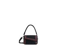 Desigual Bols_regasita Phuket Mini, Bolso De Mano Mujer, Negro, Talla Única