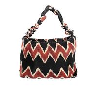 Desigual Bols_Zigzag Pleated Idome, Bandolera Mujeres, Negro, Talla única