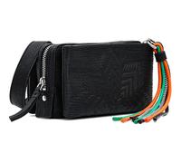 Desigual bolsa para cadáveres cruz Aquiles 23 Ronda Across Body Bag Noir