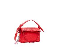 Desigual Alpha Loverty 3.0, Accessories PU Hand Bag Mujeres, Rojo
