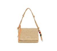 Desigual bolso bandolera bolso de hombro Half Logo Raffia Venecia Bag Natural beige