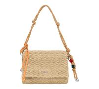 Desigual bolso bandolera bolso de hombro Half Logo Raffia Venecia Bag Natural beige