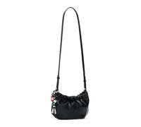 Desigual bolso bandolera bolso de hombro Half Logo Waverly Shoulder Bag Black negro