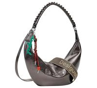 Desigual bolso bandolera bolso de hombro Zante Half Logo Crossbody Bag Brushed Silver malva