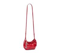 Desigual bolso bandolera Half Logo Waverly Bag Carmine rojo