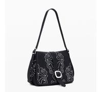 Desigual Bolso cruzado efecto piel tachuelas pequeño 25WAXPBH-2000