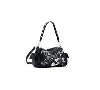 Desigual Bolso de hombro negro / blanco One Size negro / blanco