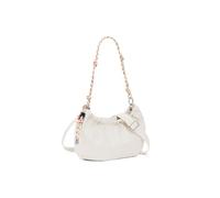 Desigual bolso de hombro bolso bandolera Half Logo Waver Shoulder Bag Beige Crude crema