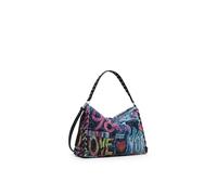 Desigual bolso de hombro bolso bandolera Leiria Pizzicato Shoulder Bag Tutti Fruti colorido