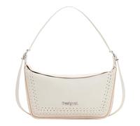 Desigual Bolso bandolera Munich Trama detalles trenzados Raw crema
