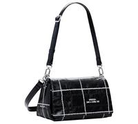 Desigual bolso de hombro bolso bandolera Naron Mai-Tai Flap Bag Black negro