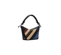 Desigual bolso de hombro bolso bandolera Quebec Whipstitch Munich Shoulder Bag Brown multicolor