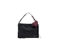Desigual Bolso mediano de hombro Charm corazón – Negro