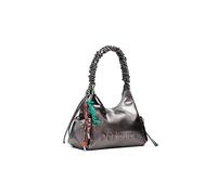 Desigual Half Montville Bolsa de hombro 29.5 cm color plata