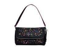 Desigual Bolso de hombro 'Stained Glass' caña / naranja / fucsia / negro One Size caña / naranja / fucsia / negro