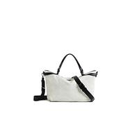 Desigual, BAG_LOGORAMA LIBIA 1008 BEIGE CRUDE Mujeres, Blanco, talla única