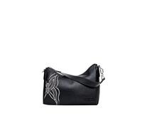 Desigual Bolso de mano negro / blanco, Talla One Size