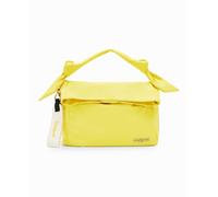 Desigual Bolso M acolchado multiposición de mujer. Amarillo Talla única