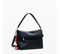 Desigual Bolso solapa efecto piel Mickey mediano 25WAXP21-2000
