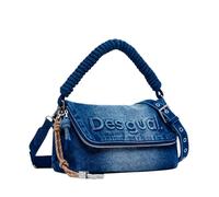 DESIGUAL Bolsos, neceseres y maletas para mujer BOLSO HALF LOGO DENIM VENECIA 3.0