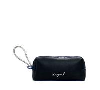 DESIGUAL Bolsos, neceseres y maletas para mujer Neceser efecto piel contrastes mediano
