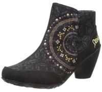 Desigual Botines Chelsea para Mujer, Black, 36 EU