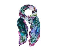 Desigual - Bufanda de Viscosa con Estampado Floral - Accessories - Mujer - Multicolor - ONE SIZE -