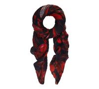 Desigual bufanda Red Revolution Rectangle Foulard Black negro
