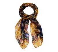 Desigual bufanda Tapestry Rectangle Foulard Mostaza Etnic
