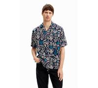 Desigual CAM_Alfredo, 5000 Navy XXL, Azul, XXL