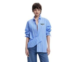 Desigual CAM_Dont DO IT T-Shirt, Azul, XL Women's