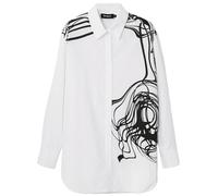 Desigual CAM_Fukuoka_Lacroix, 1000 Blanco, S/M, Blanco, M