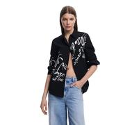 Desigual CAM_Hera T-Shirt, Negro, L Women's