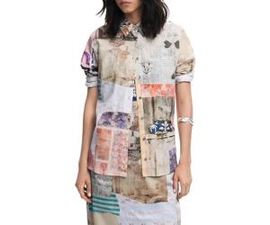 Desigual CAM_photopost Blouse Mujer (Pack de 1)