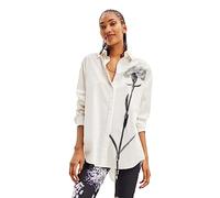 Desigual CAM_Siena, 1000 White, L/XL, Blanco, XL