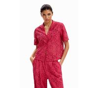 Desigual CAM_Siena Blouse, Rojo, XL para Mujer
