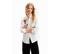 Desigual CAM_Venecia Blouse, Blanco, XS para Mujer