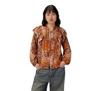 DESIGUAL CAMICIA MANICHE LUNGHE DONNA ARANCIO