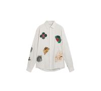 Desigual Camisa camelo / jade / rojizo / blanco natural S camelo / jade / rojizo / blanco natural