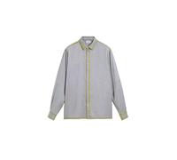 Desigual Camisa limón / gris humo L limón / gris humo