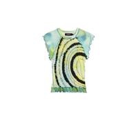 Desigual Camiseta amarillo / verde / negro XS amarillo / verde / negro