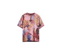 Desigual Camiseta azul claro / marrón claro / rosa claro / rojo L EUR