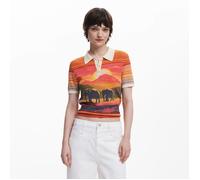 Desigual Camiseta de manga corta 25SWTKA7-8007 M