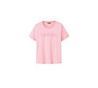 Desigual Camiseta de Manga Corta de Punto para Mujer, Rojo, S