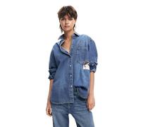 Desigual Camiseta de Manga Larga para Mujer Blouse